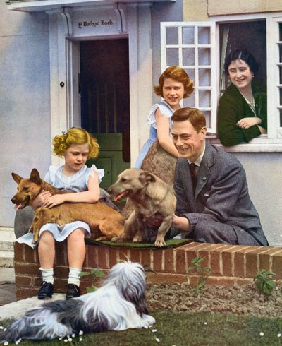 Kungafamiljen i Windsor, 1930-talet av Unbekannt