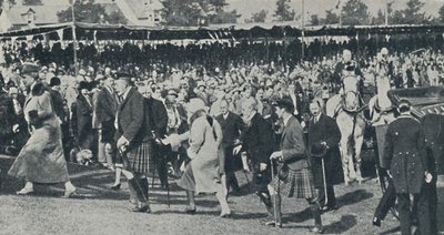 Kungafamiljen i Skottland, c1930, 1937. av Unbekannt