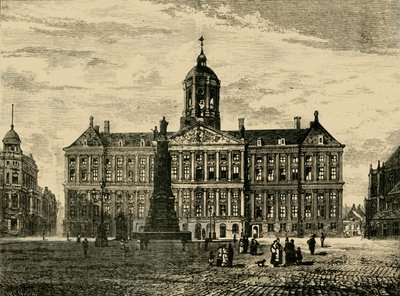 Kungliga palatset, Amsterdam, 1890. av Unbekannt