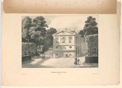 Royal Park Theatre, Bryssel av Unbekannt