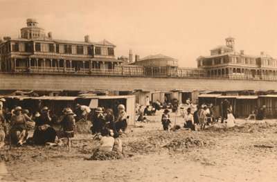 Kungliga residenset och Esplanaden, c1928 av Unbekannt