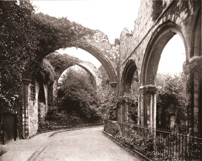 Ruinerna i Canterbury, Kent, 1894. av Unbekannt