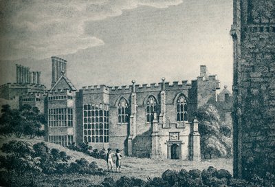 Ruinerna av Cowdray House, nära Midhurst, Sussex, 1907 av Unbekannt
