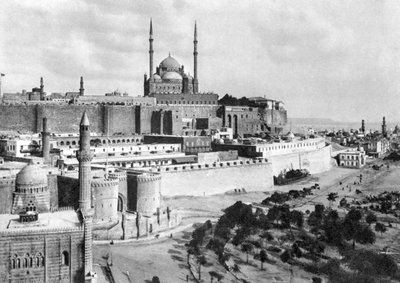 Saladincitadellet, Kairo, Egypten, c1920-talet av Unbekannt