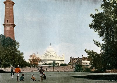 Samadhi av Ranjit Singh, Lahore, Indien, c1890 av Unbekannt