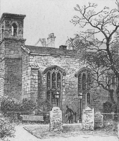 Savoyskapellet, 1890 av Unbekannt