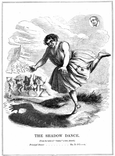 Skuggdansen, 1843 av Unbekannt