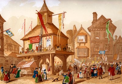 Shakespeares jubileum i Stratford upon Avon, c1850 av Unbekannt