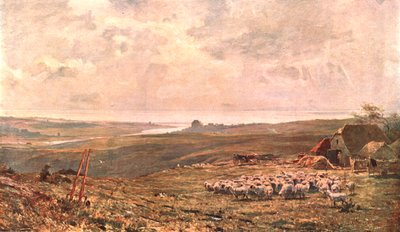 The Silver Lining of the Cloud, 1890, c1902. av Unbekannt