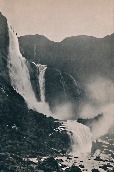 Skjeggedalfallen, 1914. av Unbekannt