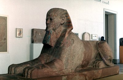 Drottningen Hatschepsuts sfinx, 1450 av Unbekannt
