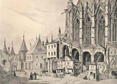 Trappan i Sainte-Chapelle, 1700 1915 av Unbekannt