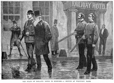 The State of Ireland: Going to Business - a Sketch at Westport, Mayo, 1800-talet av Unbekannt