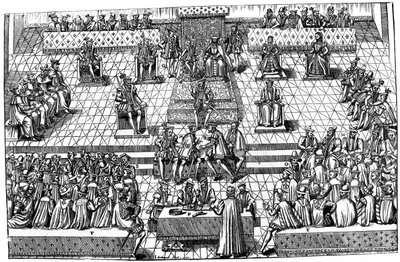 Generalstaterna i Orleans, Frankrike, 1560, 1893 av Unbekannt