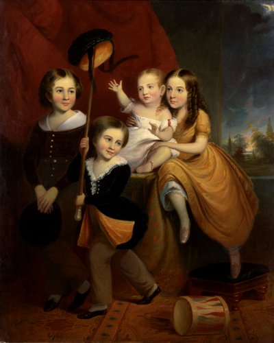 Stephens barn, ca. 1845. av Unbekannt