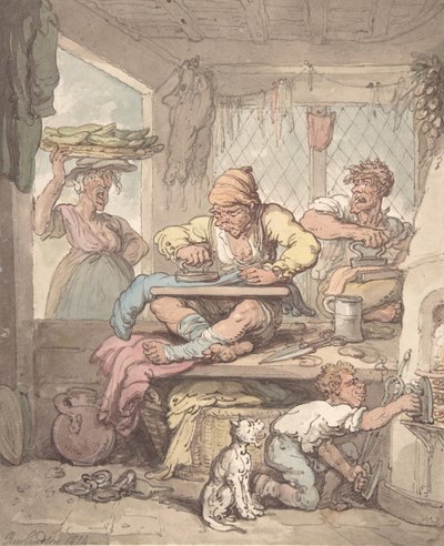 Skräddaren, 1814. av Unbekannt