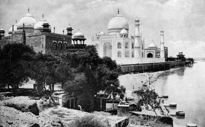 Taj Mahal, Agra, 1900-talet av Unbekannt
