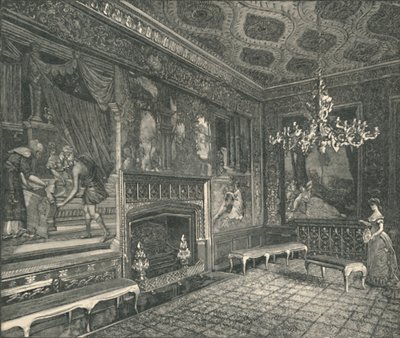 Gobelängrummet, 1886 av Unbekannt