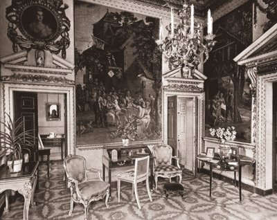 The Tapestry Room, Chiswick House, London, 1894. av Unbekannt