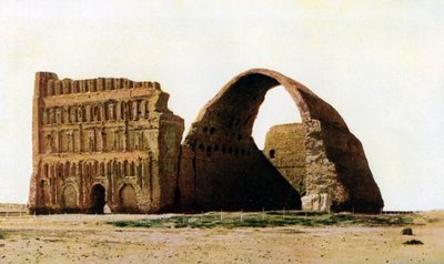 Taq-i Kisra, Ctesiphon, Irak, c1930-talet av Unbekannt