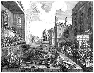 The Times, tavla II, c1762 1895 av Unbekannt
