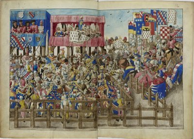 The Tournament Book of René dAnjou, ca 1447 av Unbekannt