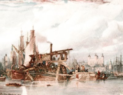 Towern i London, c1827, c1900. av Unbekannt