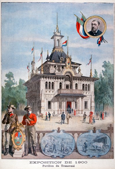 Transvaals paviljong vid världsutställningen 1900, Paris 1900 av Unbekannt