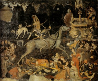 Dödens triumf, ca 1445-1447 av Unbekannt