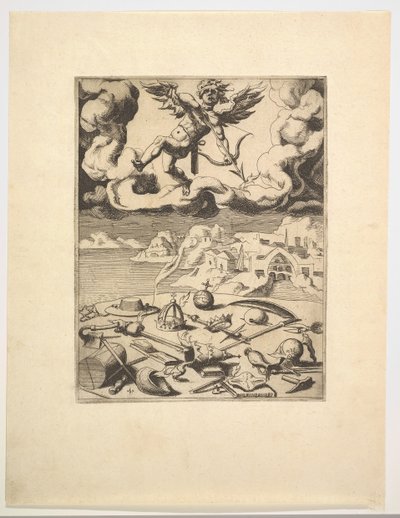 The Triumph of Love från The Triumphs of Petrarch, ca. 1548-49. av Unbekannt