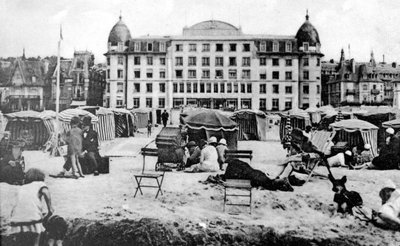 Trouvillepalatset, Trouville, Frankrike, c1920-talet av Unbekannt