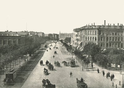 Vesterbrogade, Köpenhamn, Danmark, 1895. av Unbekannt
