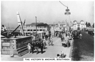 Victorys ankare, Southsea, 1937 av Unbekannt