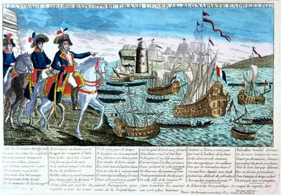 General Bonapartes resor och utnyttjande, 1800-talet av Unbekannt