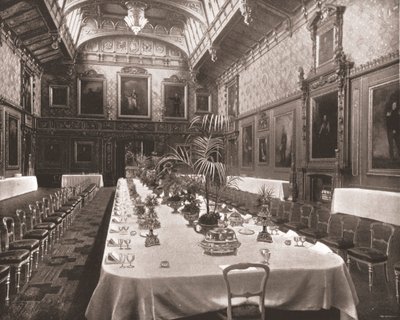 The Waterloo Chamber, Windsor Castle, Berkshire, 1894. av Unbekannt