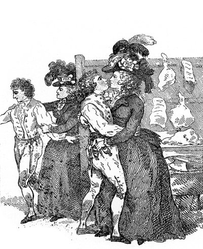 Valet i Westminster, 1780-talet, c1920 av Unbekannt