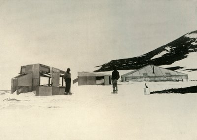Discovery Expeditionens vinterkvarter vid Hut Point, c1908, 1909. av Unbekannt