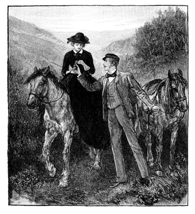 The Wooing of the Princess Royal, 1850-talet, 1888 av Unbekannt