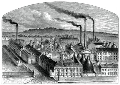 Worcester Royal Porcelain Works, c1880 av Unbekannt