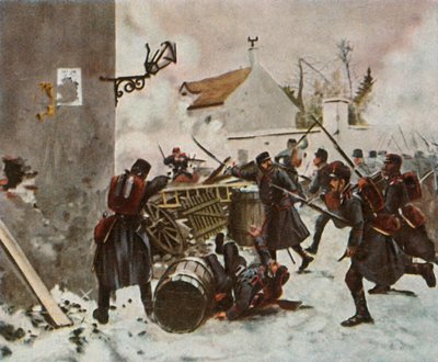 Württemberg-divisionen i Champigny, 2 december 1870, 1936. av Unbekannt