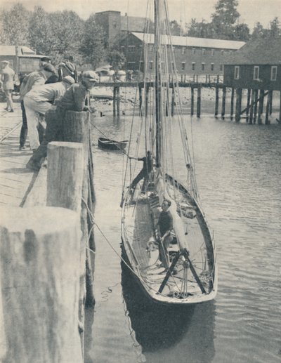 Yachten som seglade jorden runt, 1936 av Unbekannt