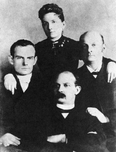 The Youngers, amerikanska fredlösa, c1868-1876 1954 av Unbekannt