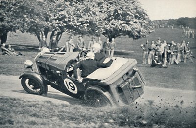 Början av ett utsläpp i Donington Park, 1937 av Unbekannt
