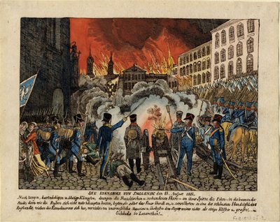 Intagandet av Smolensk den 18 augusti 1812, 1812 av Unbekannt