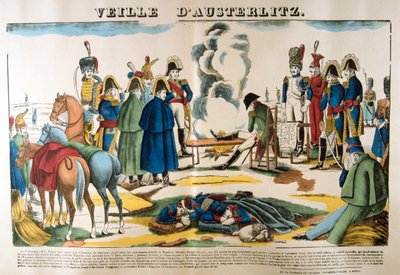 Aftonen till Austerlitz, 1 december 1805, 1800-talet av Unbekannt