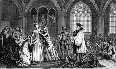 Avrättningen av Mary, Queen of Scots, 1587, 1700-talet av Unbekannt