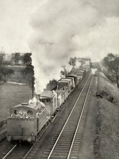 Den berömda Lickey-lutningen mellan Bromsgrove och Blackwell, Worcestershire, 1935. av Unbekannt