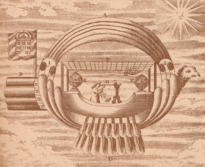 Det flygande skeppet, c1709 1919 av Unbekannt
