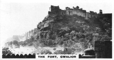 Fortet, Gwalior, Madhya Pradesh, Indien, c1925 av Unbekannt