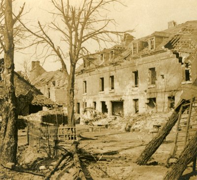 Glasbruket i Soissons, norra Frankrike, c1914-c1918 av Unbekannt
